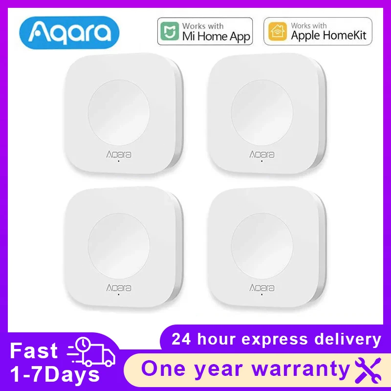 Smart Home Yeelight - Aqara-Mini interruptor inalámbrico con Sensor de