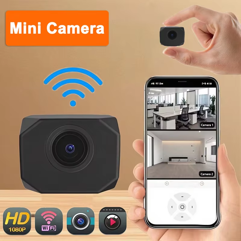 Smart Home Remote - Cámara de seguridad WiFi 4K HD