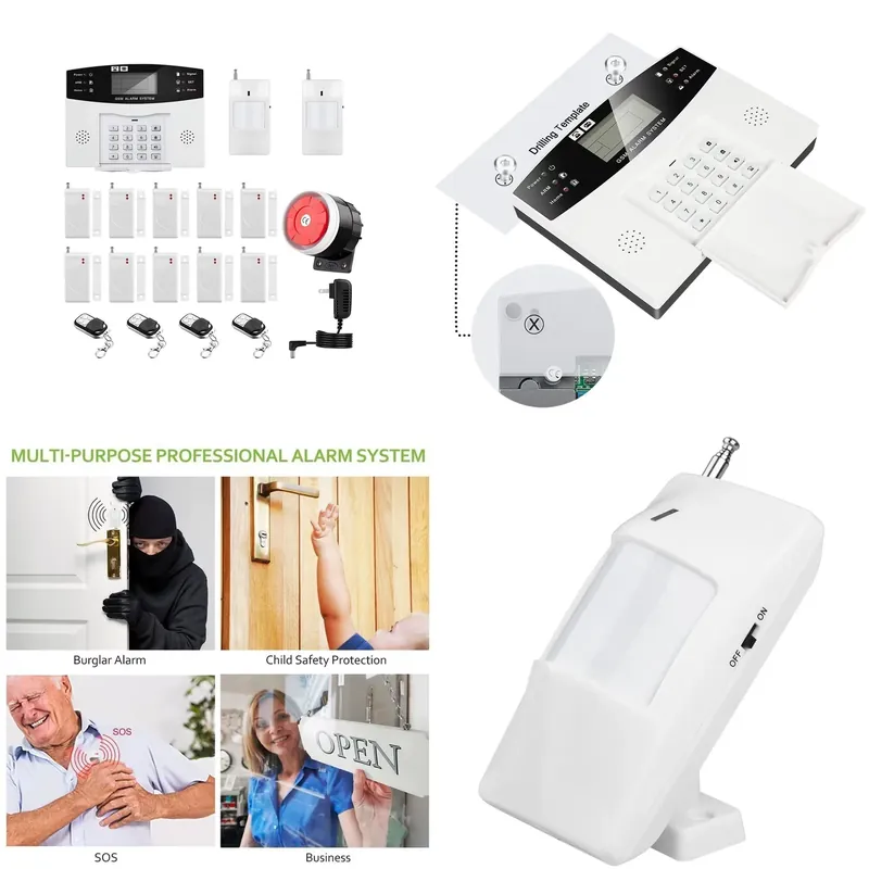 Smart Home Remote - Kit de Alarma Antirrobo para Casa,