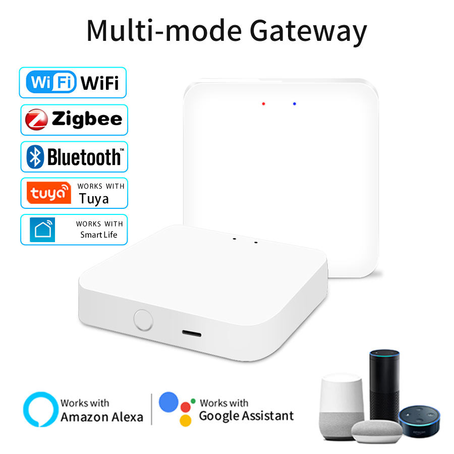 Smart Home Zigbee Gateway - Tuya Smart multimodo Gateway ZigBee Wi-Fi
