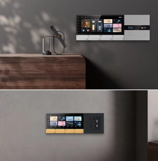 Smart Home Panel - Reproductor de Música con Pantalla Táctil