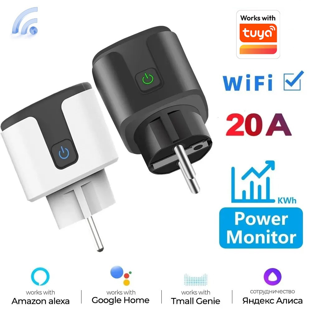 Smart Outdoor Plug - Enchufe Inteligente Wifi para UE 16A/20A