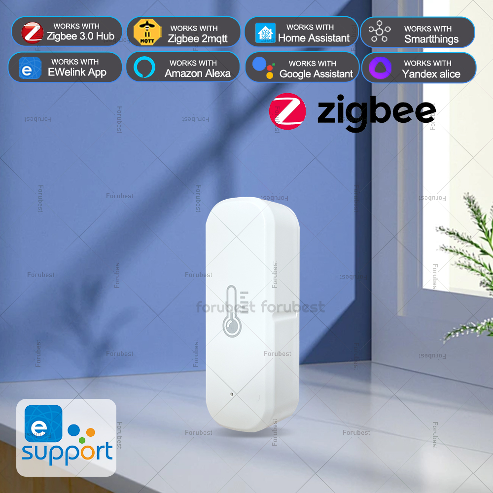 Smart Home Yandex - ZigBee-Sensor de temperatura y humedad, higrómetro