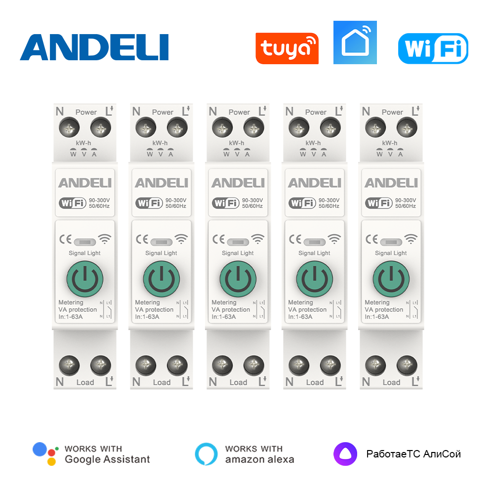 Smart Home Remote - Interruptor de Circuito Inteligente WiFi ANDELI