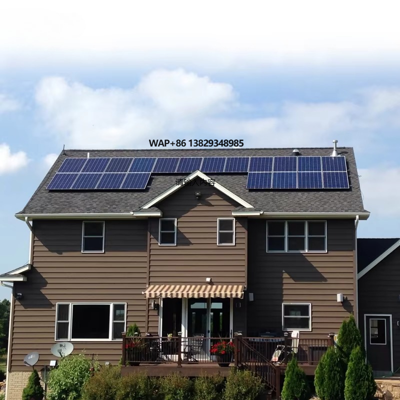 Smart Home Panel - Kit solar para hogar inteligente Sistema