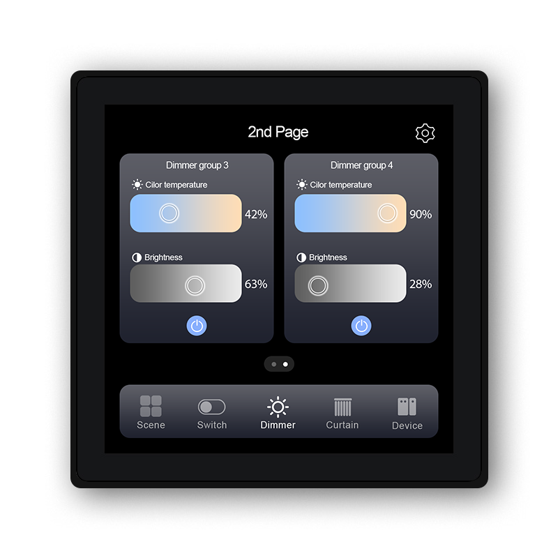 Smart Home Panel - Panel de interruptores inteligentes Golden Security