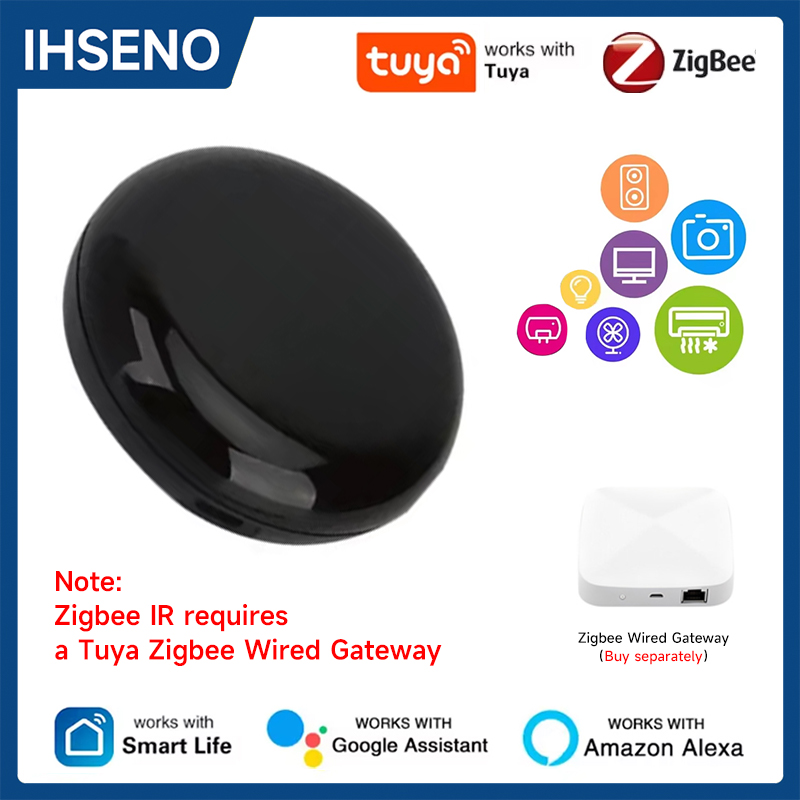 Smart Home Zigbee Gateway - Tuya Zigbee Control remoto IR Universal