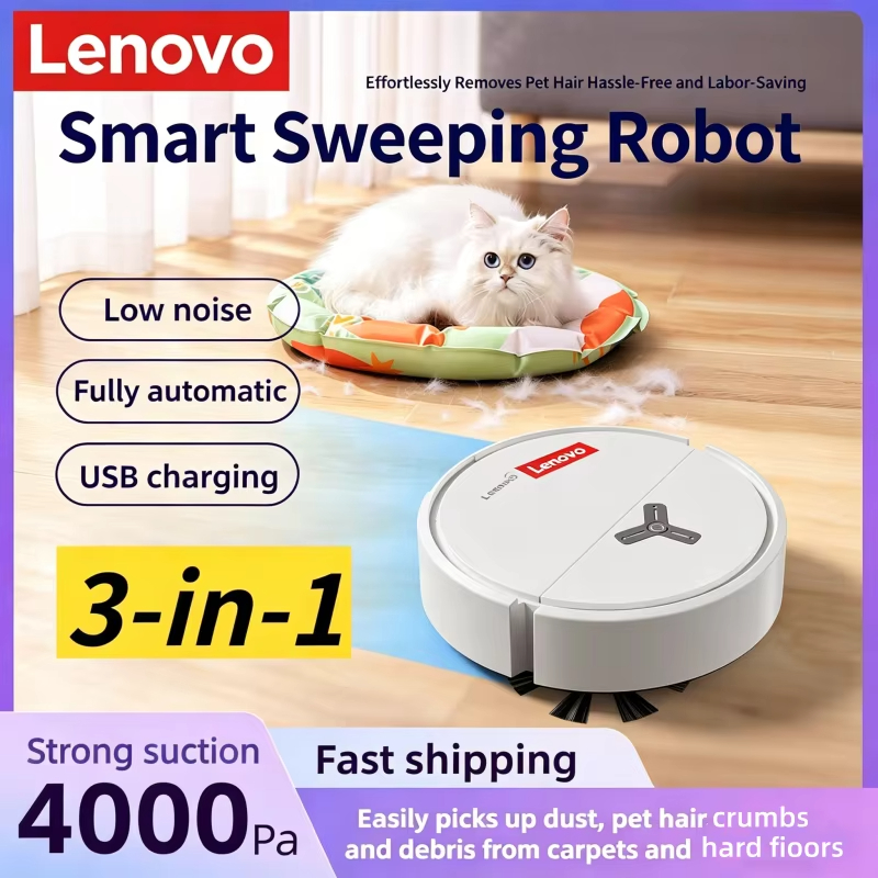 Vacuum Cleaner Smart Home - Robot Aspirador Inteligente 3 en 1