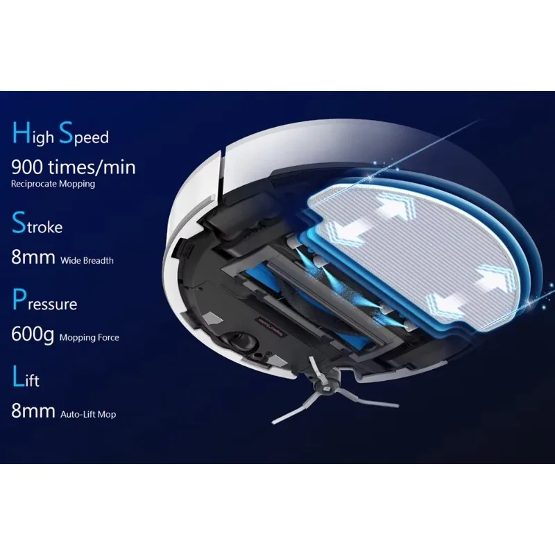 Vacuum Cleaner Smart Home - Aspiradora Robótica Inteligente HOBOT LEGEE Q10,