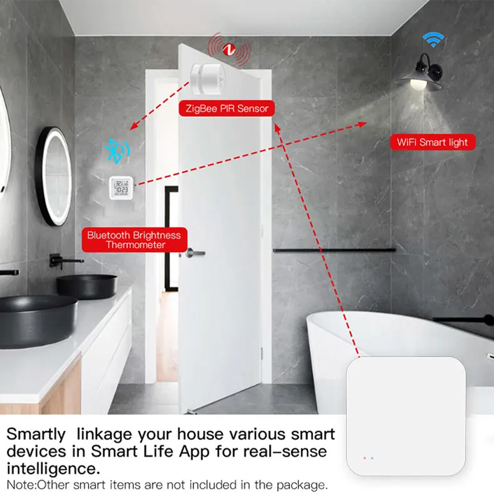 Tuya Zigbee-Hub de enlace mult - Smart Home Zigbee Gateway reseña y precio