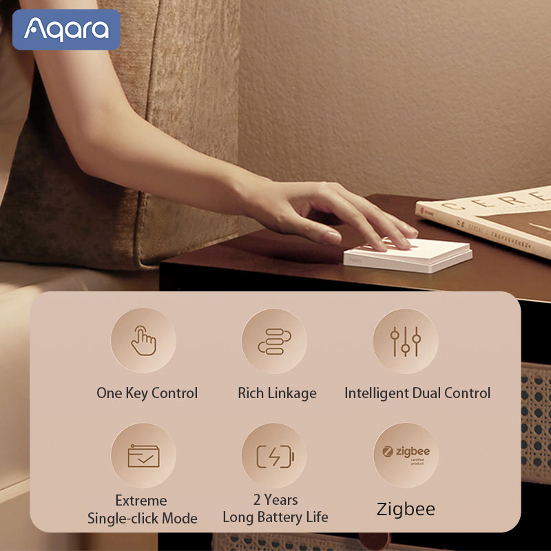 Aqara-interruptor de pared int - Smart Home Yeelight reseña y precio