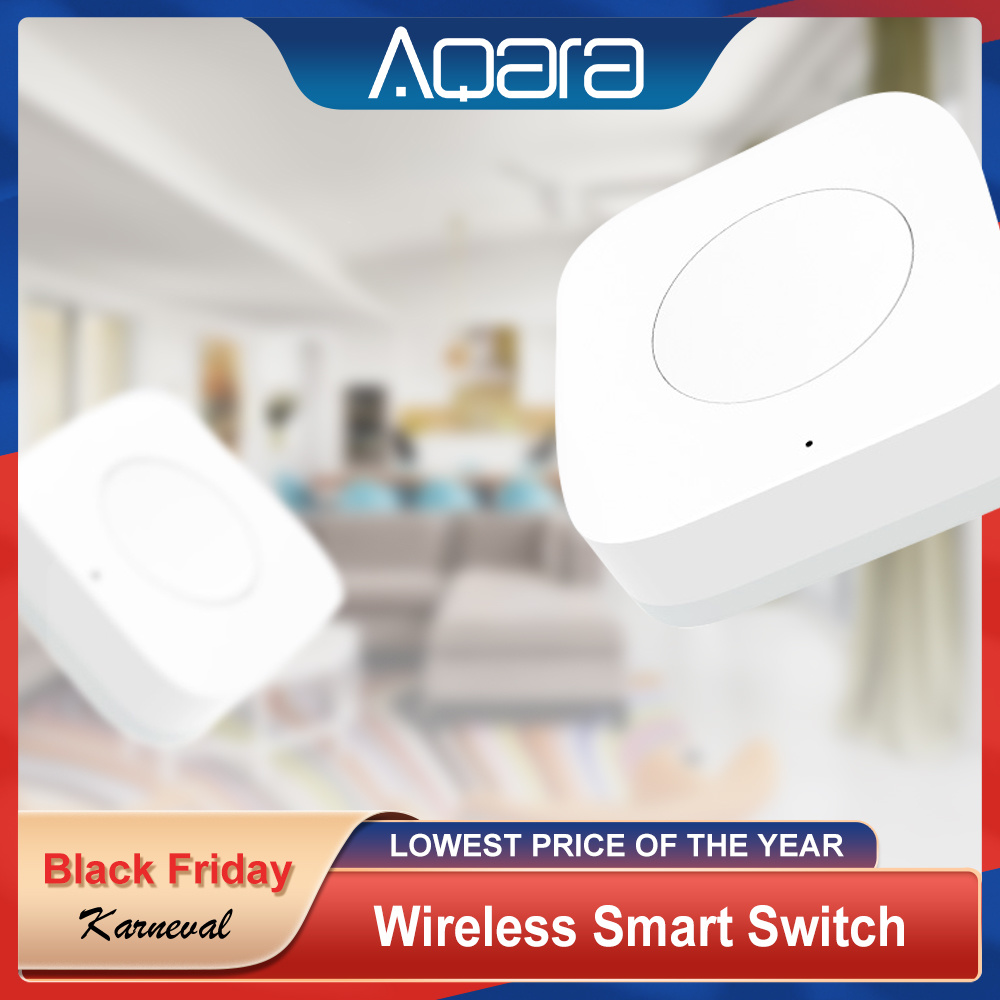 Aqara-Mini interruptor inalámb - Smart Home Yeelight reseña y precio