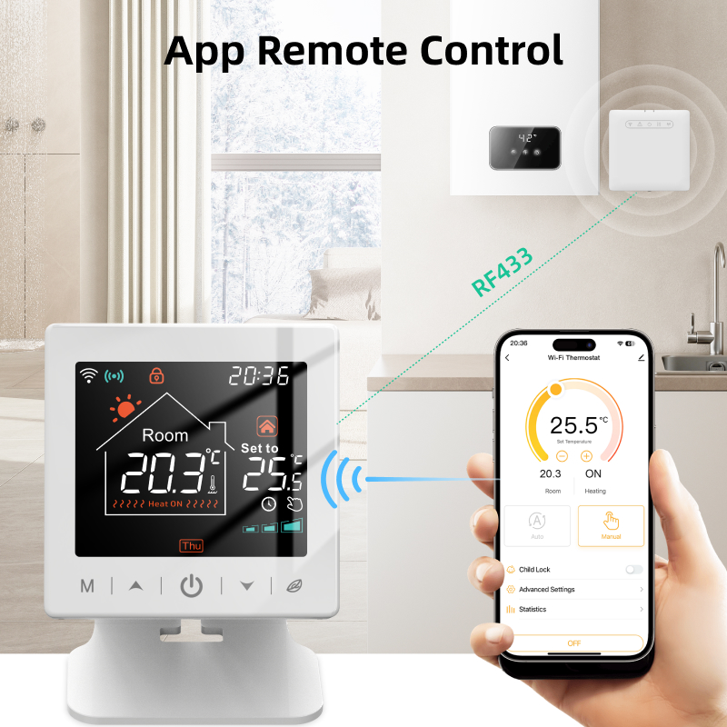 Termostato Wifi inteligente pa - Smart Home Full System reseña y precio