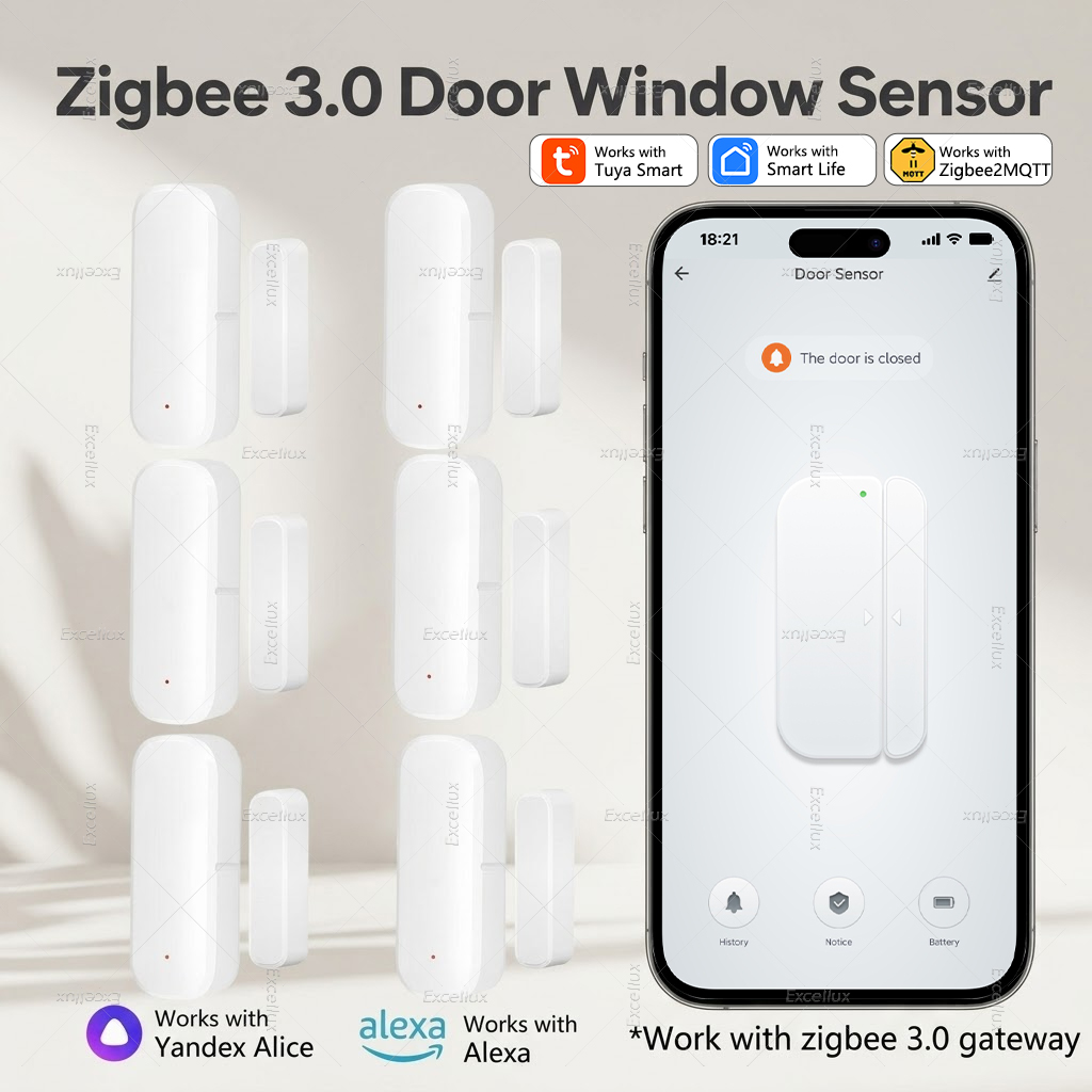Sensor de Puerta y Ventana Tuy - Smart Home Yandex reseña y precio