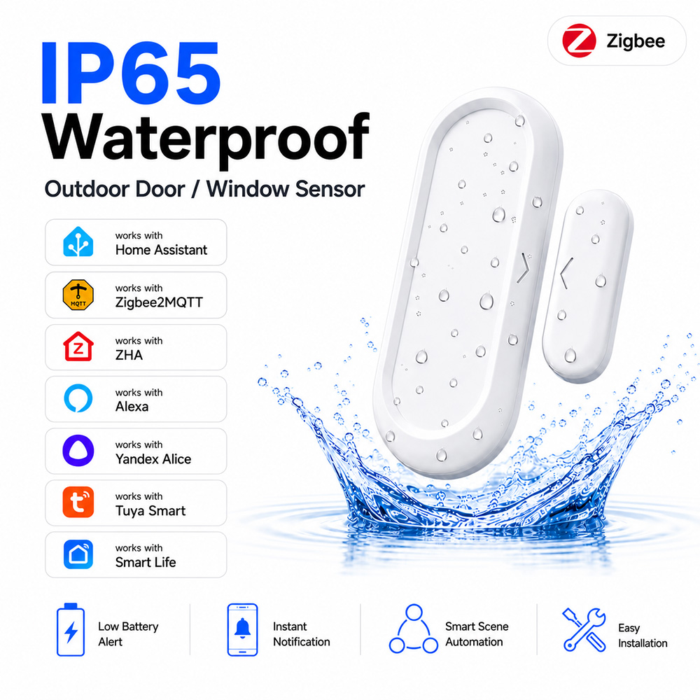 Sensor de Puerta y Ventana Imp - Smart Home Zigbee Gateway reseña y precio