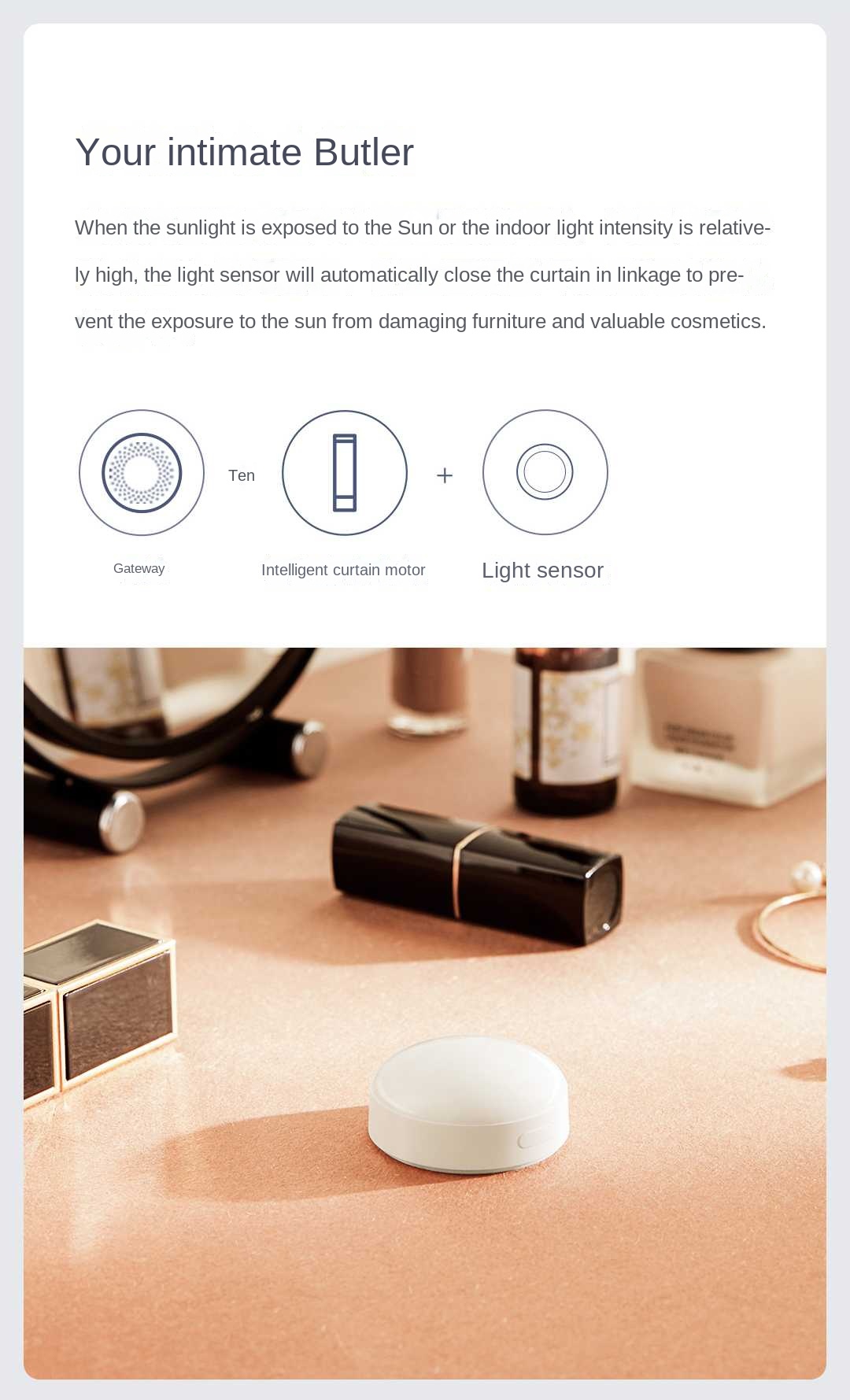 Aqara sensor de luz T1 Zigbee  - Smart Home Group reseña y precio