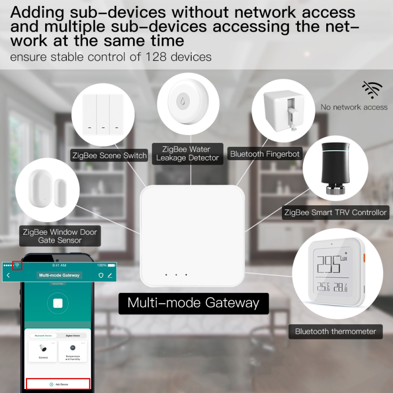 Tuya Smart Hub de enlace multi - Smart Home Full System reseña y precio