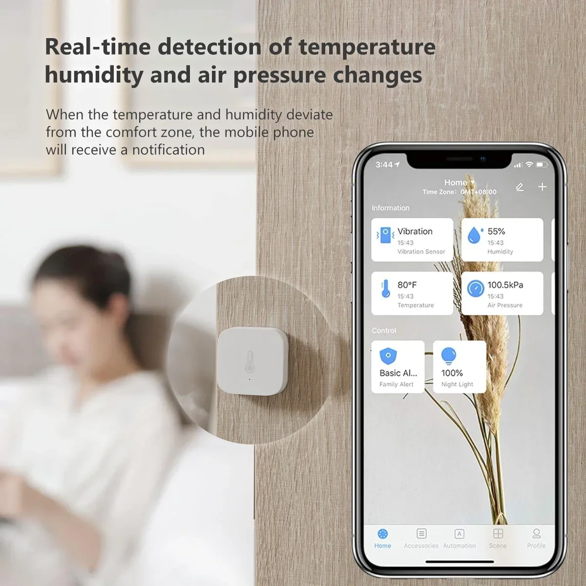 Sensor de Temperatura Aqara Zi - Smart Home Group reseña y precio