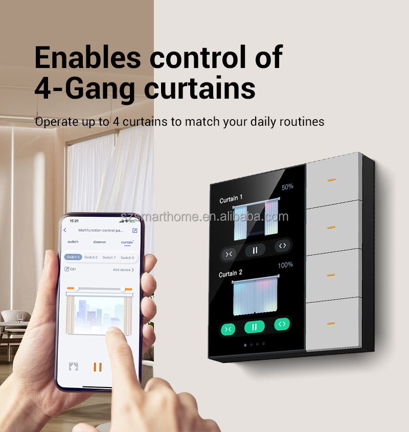 Interruptor de pared táctil in - Smart Home Panel reseña y precio
