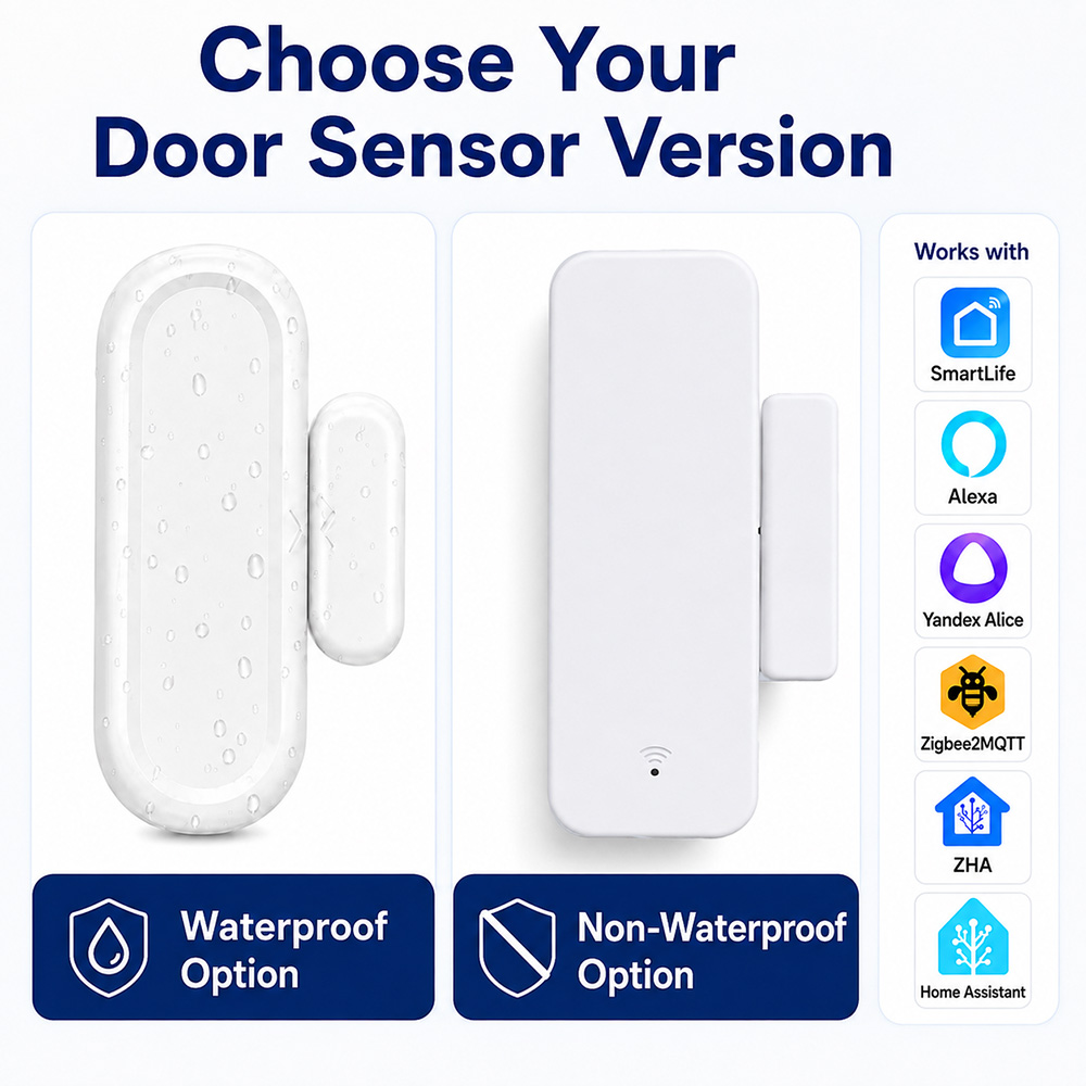 Sensor de Puerta y Ventana Zig - Smart Home Zigbee Gateway reseña y precio