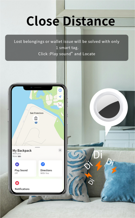 Etiqueta de seguridad Bluetoot - Smart Home Group reseña y precio