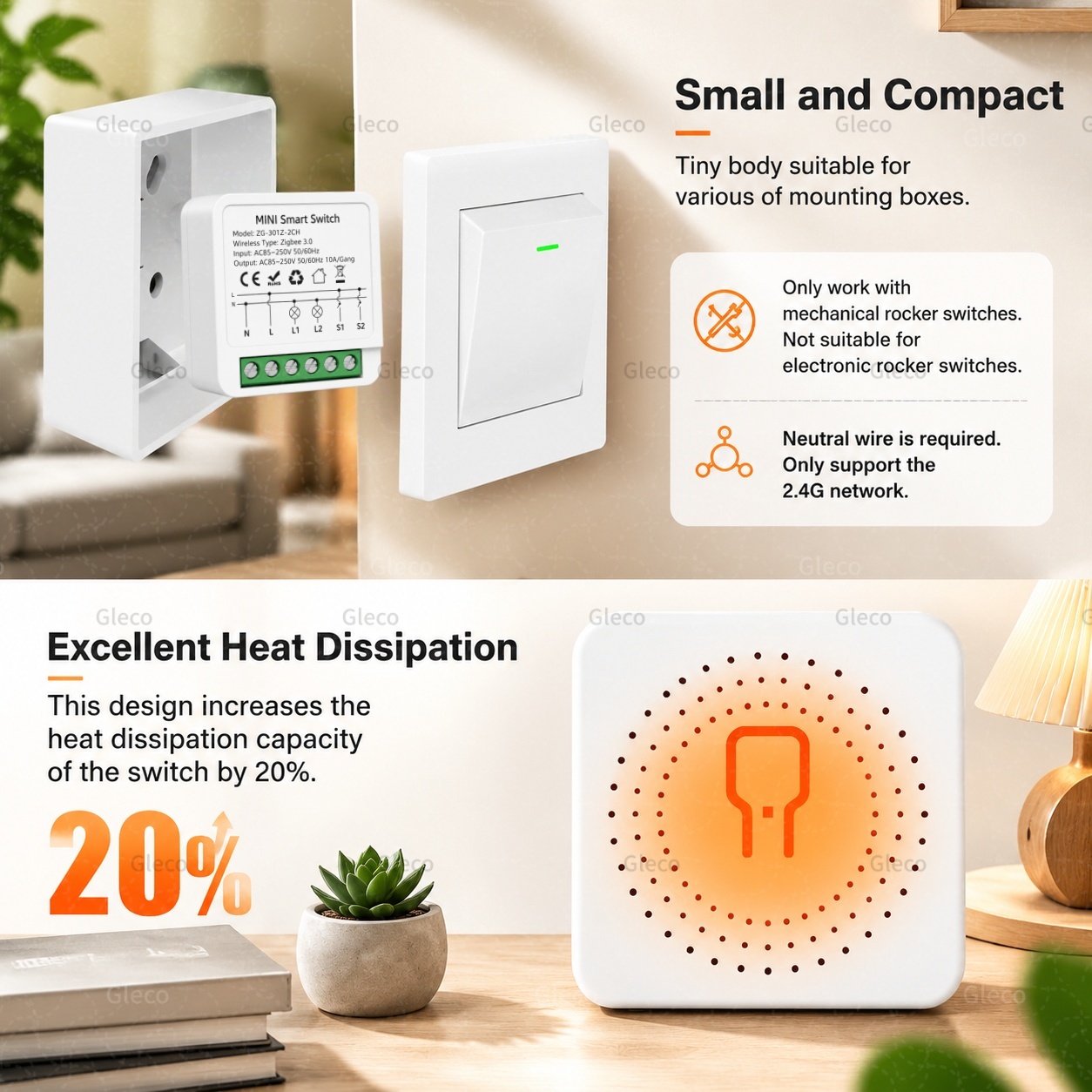 Interruptor inteligente Zigbee - Smart Home Zigbee Gateway reseña y precio