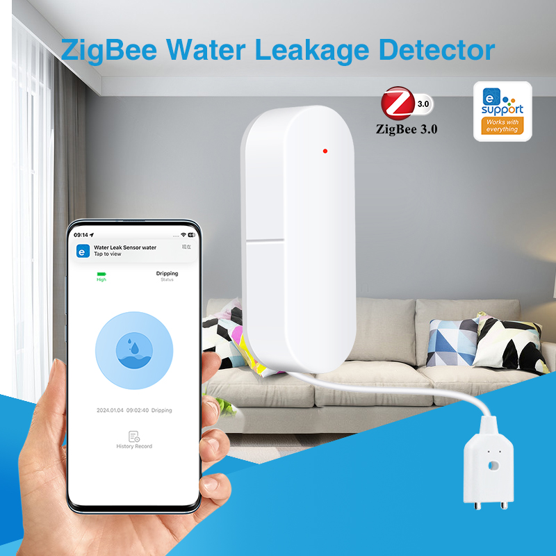 Sensor de Fugas de Agua Zigbee - Smart Home Zigbee Gateway reseña y precio