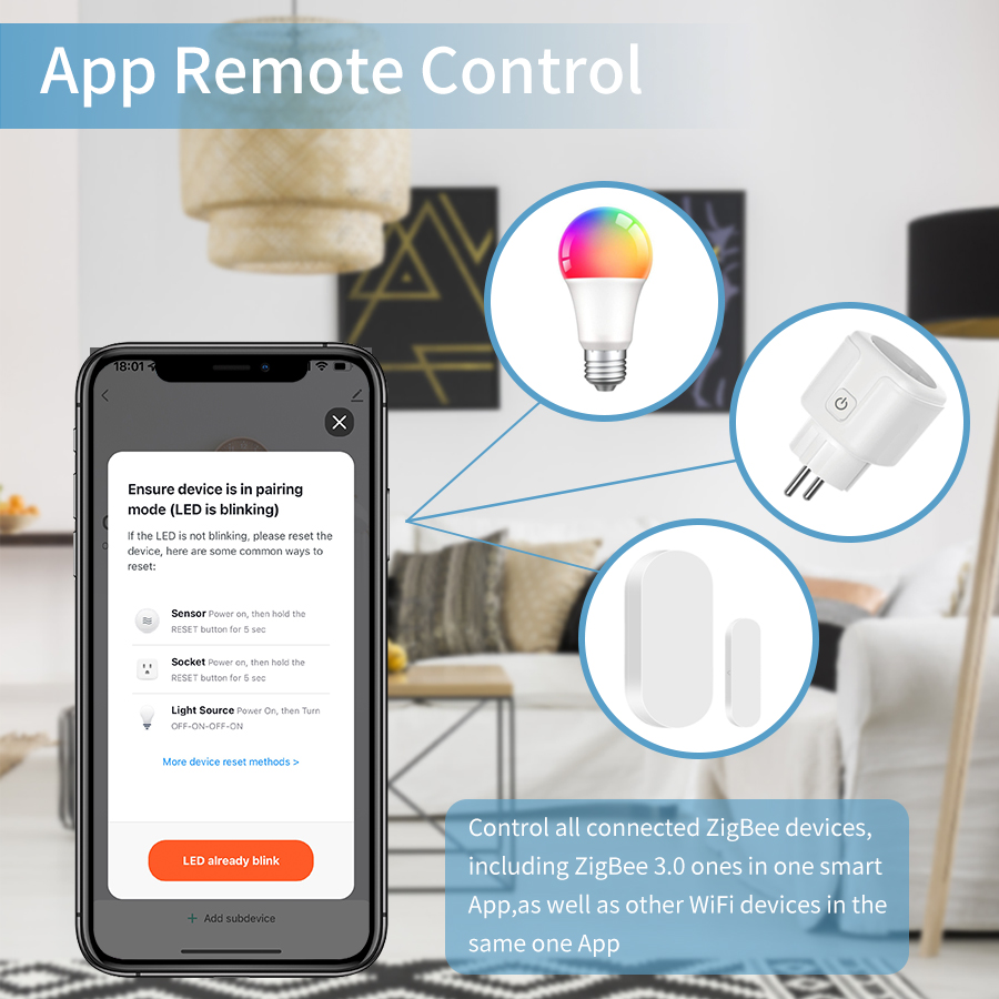 Tuya Smart multimodo Gateway Z - Smart Home Zigbee Gateway reseña y precio