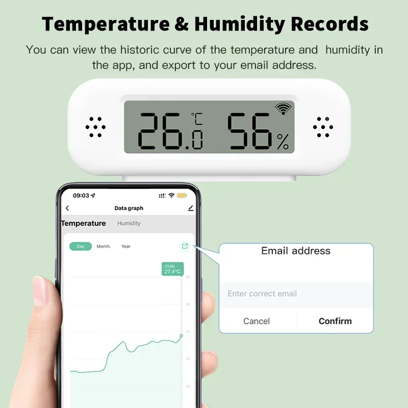 Tuya Zigbee WiFi Mini temperat - Smart Home Yandex reseña y precio