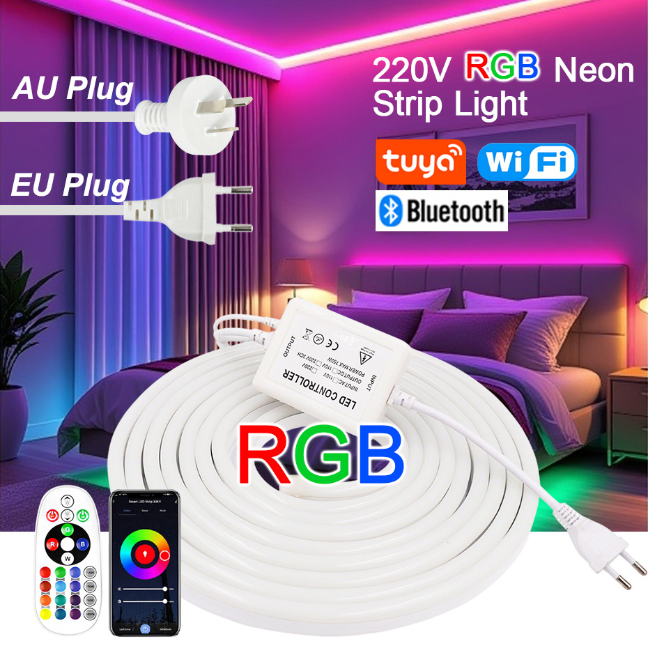 Tira de Luces LED RGB de 220V  - Smart Outdoor Plug reseña y precio