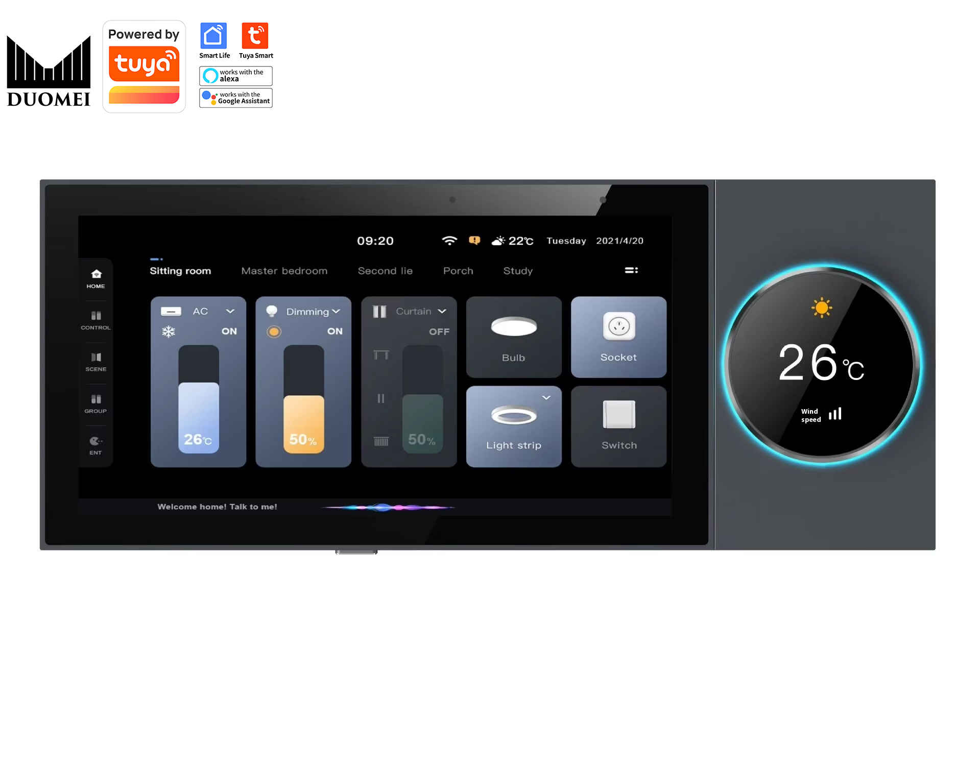 Sistema Domótico Inteligente D - Smart Home Zigbee Gateway reseña y precio