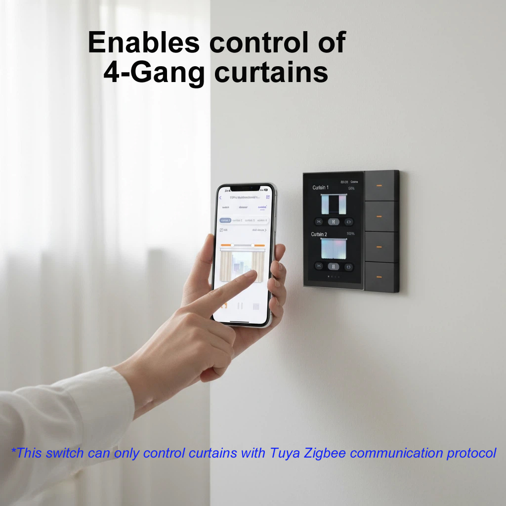 Panel Inteligente F3-pro Tuya  - Smart Home Panel reseña y precio