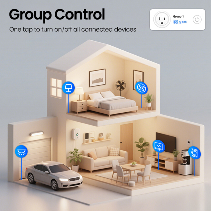 Zigbee enchufe inteligente 16A - Smart Home Group reseña y precio