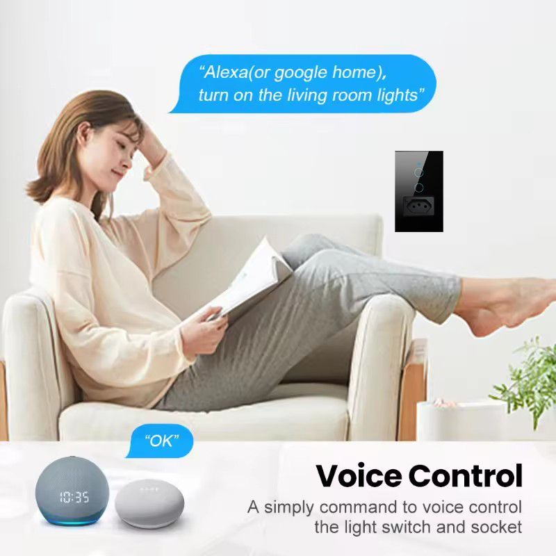 Interruptor de luz inteligente - Smart Home Panel reseña y precio