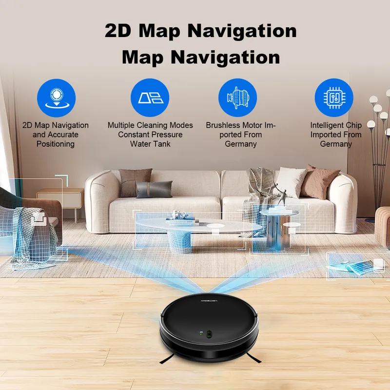 Aspiradora Robótica LIECTROUX  - Vacuum Cleaner Smart Home reseña y precio