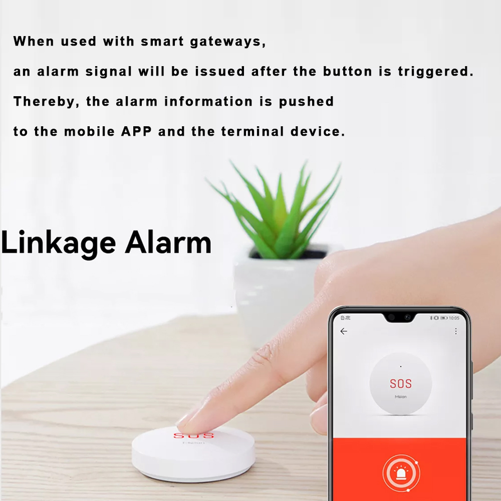 Zigbee-botón de emergencia Tuy - Smart Home Full System reseña y precio