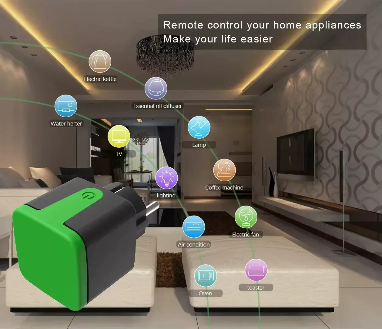Enchufe Inteligente WiFi Tuya  - Smart Home Remote reseña y precio