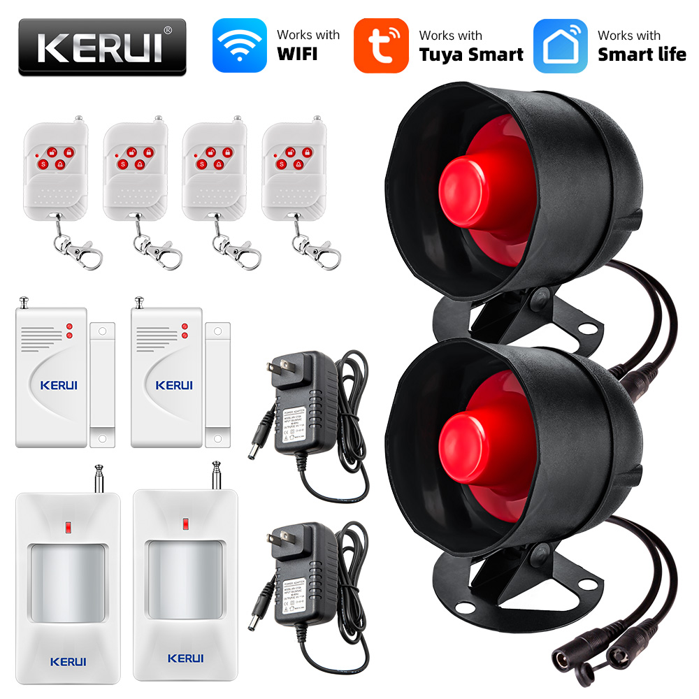 KERUI Tuya WIFI inteligente si - Smart Home Full System reseña y precio