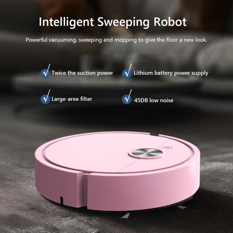 Robot Aspirador 3 en 1, Robot  - Vacuum Cleaner Smart Home reseña y precio