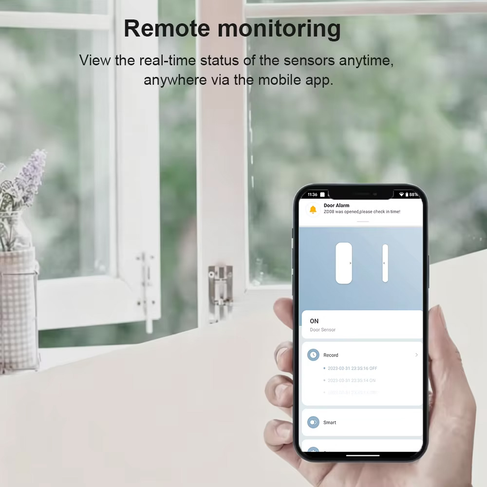 Sensor de Puerta y Ventana Zig - Smart Home Yandex reseña y precio