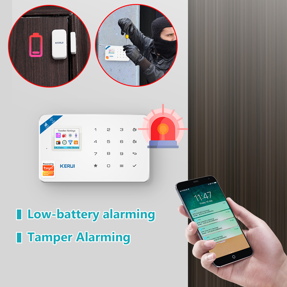 KERUI-sistema de alarma W181,  - Smart Home Full System reseña y precio