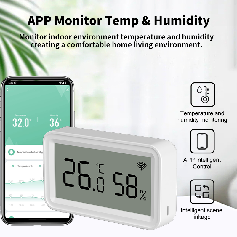 Tuya Zigbee WiFi Sensor de tem - Smart Home Yandex reseña y precio