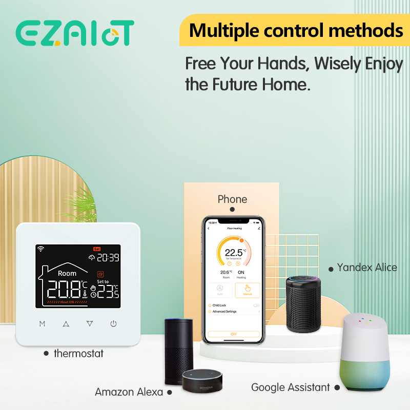 Termostato inteligente WiFi pa - Smart Home Yandex reseña y precio