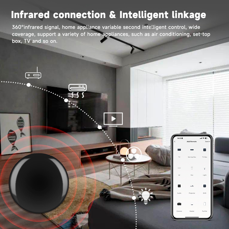 Tuya Zigbee Control remoto IR  - Smart Home Zigbee Gateway reseña y precio