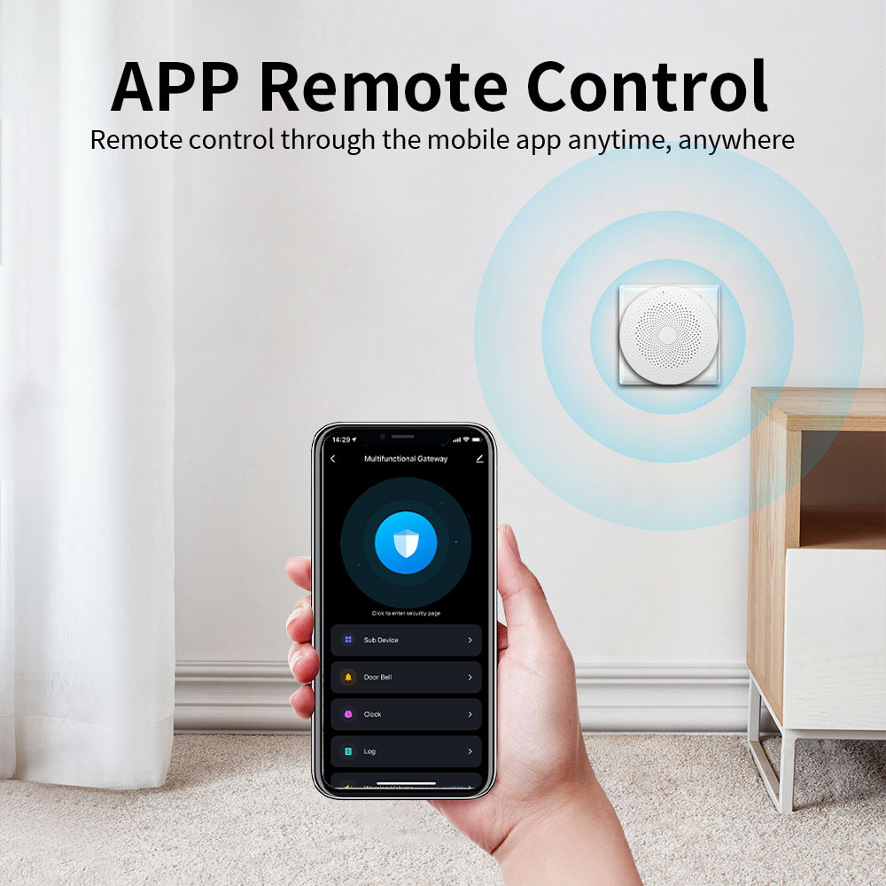Meian-puerta de enlace Tuya Zi - Smart Home Zigbee Gateway reseña y precio