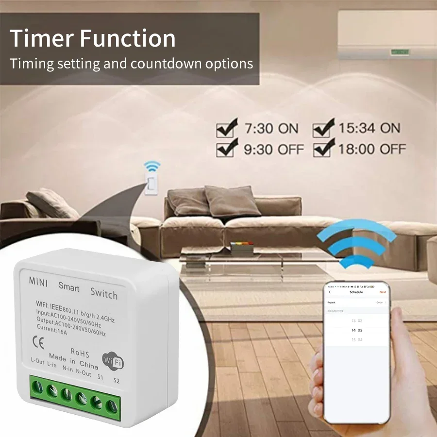 Interruptor Inteligente WiFi T - Smart Home Life reseña y precio