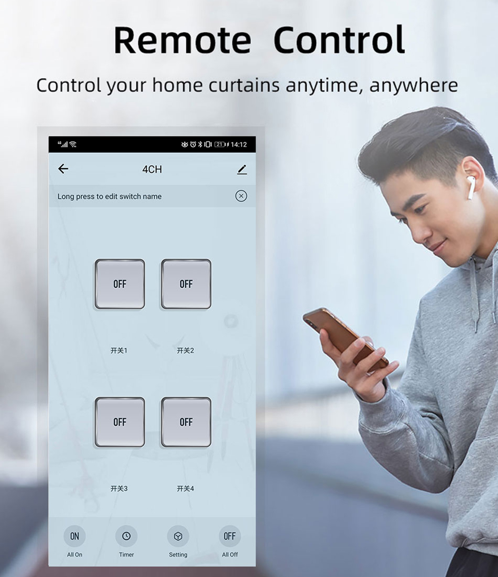 Módulo de Relé Zigbee Tuya de  - Smart Home Zigbee Gateway reseña y precio