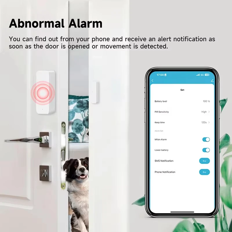 Tuya Zigbee/WiFi Sensor magnét - Smart Home Zigbee Gateway reseña y precio