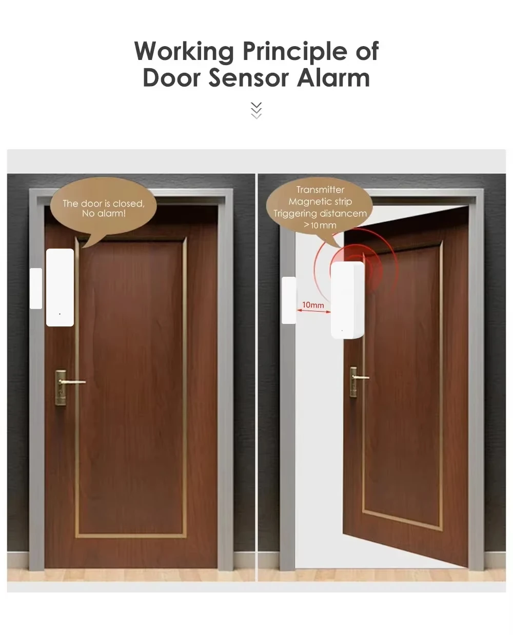 Tuya Zigbee/WiFi Sensor magnét - Smart Home Zigbee Gateway reseña y precio