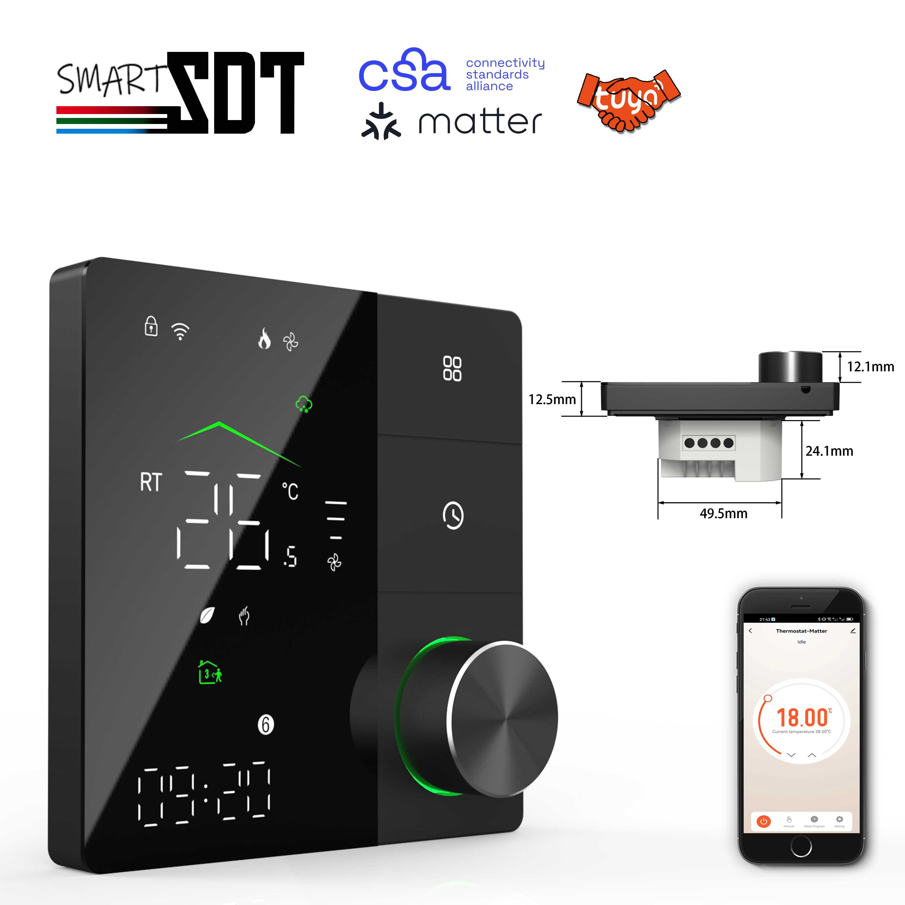 Termostato de calefacción Comp - Smart Home Group reseña y precio